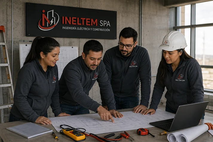 Equipo INELTEM en terreno